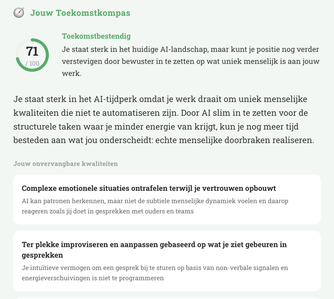 Toekomstkompas: jouw onvervangbare kwaliteiten in het AI-tijdperk